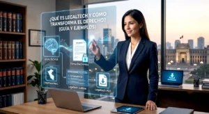 Qué es Legaltech en Perú: Guía integral de Legaltech IA, software para abogados, firma electrónica y Courtech por Pretor Legal.